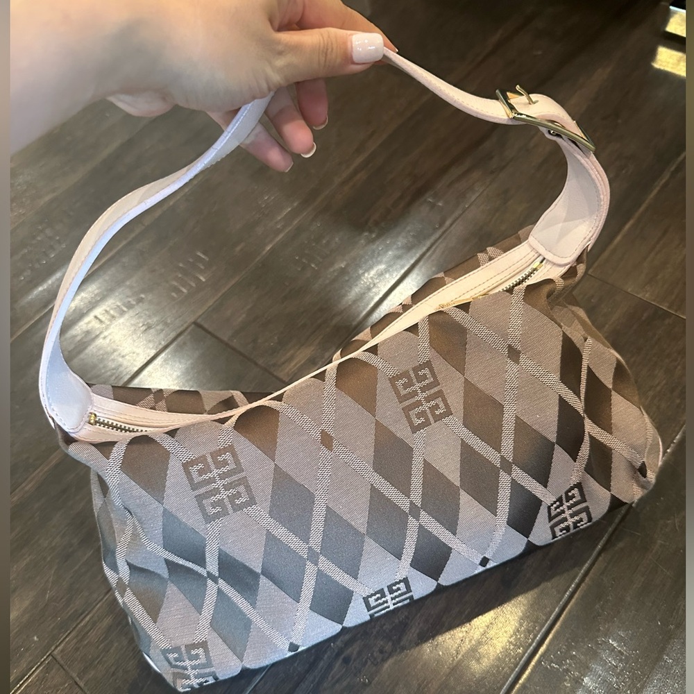 Vintage Givenchy shoulder hobo bag.
